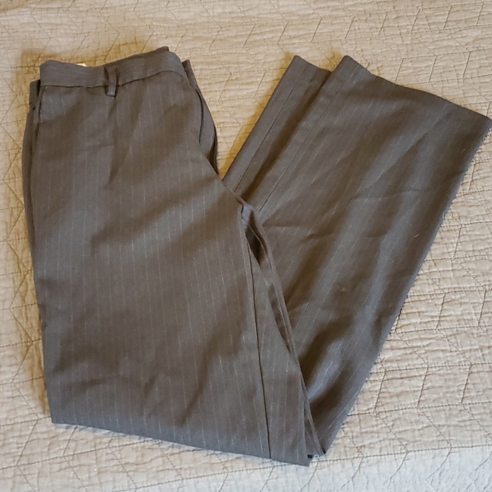 Men's pinstripe straight fit dockers
